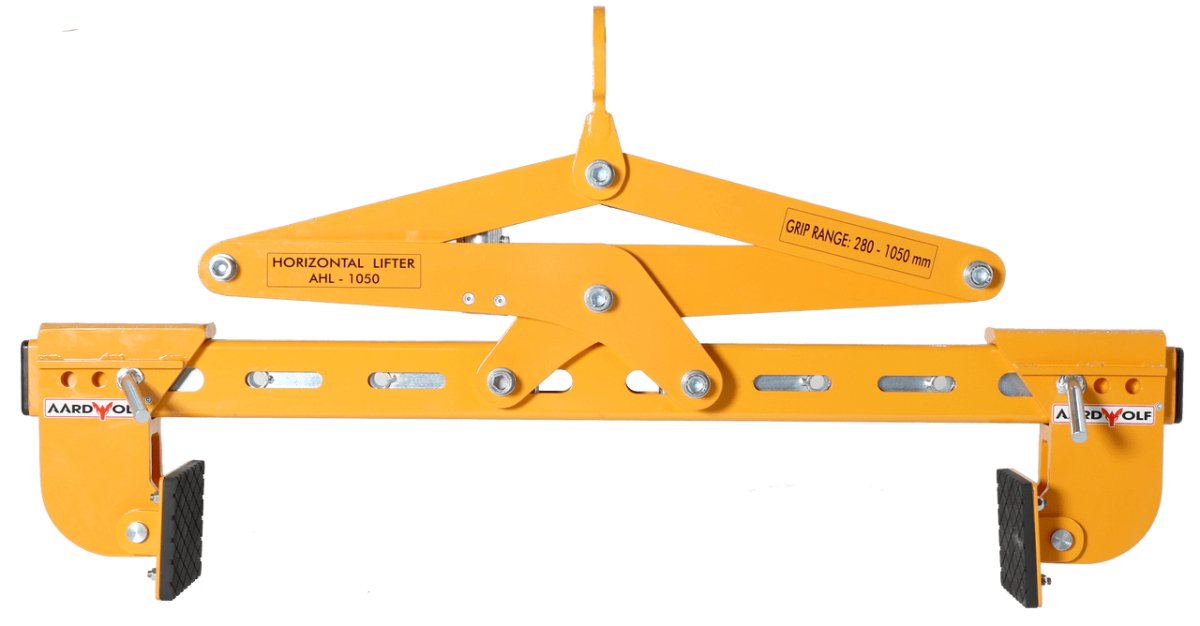 Aardwolf Horizontal Lifting Clamp Scissor Lifter Moving Concrete