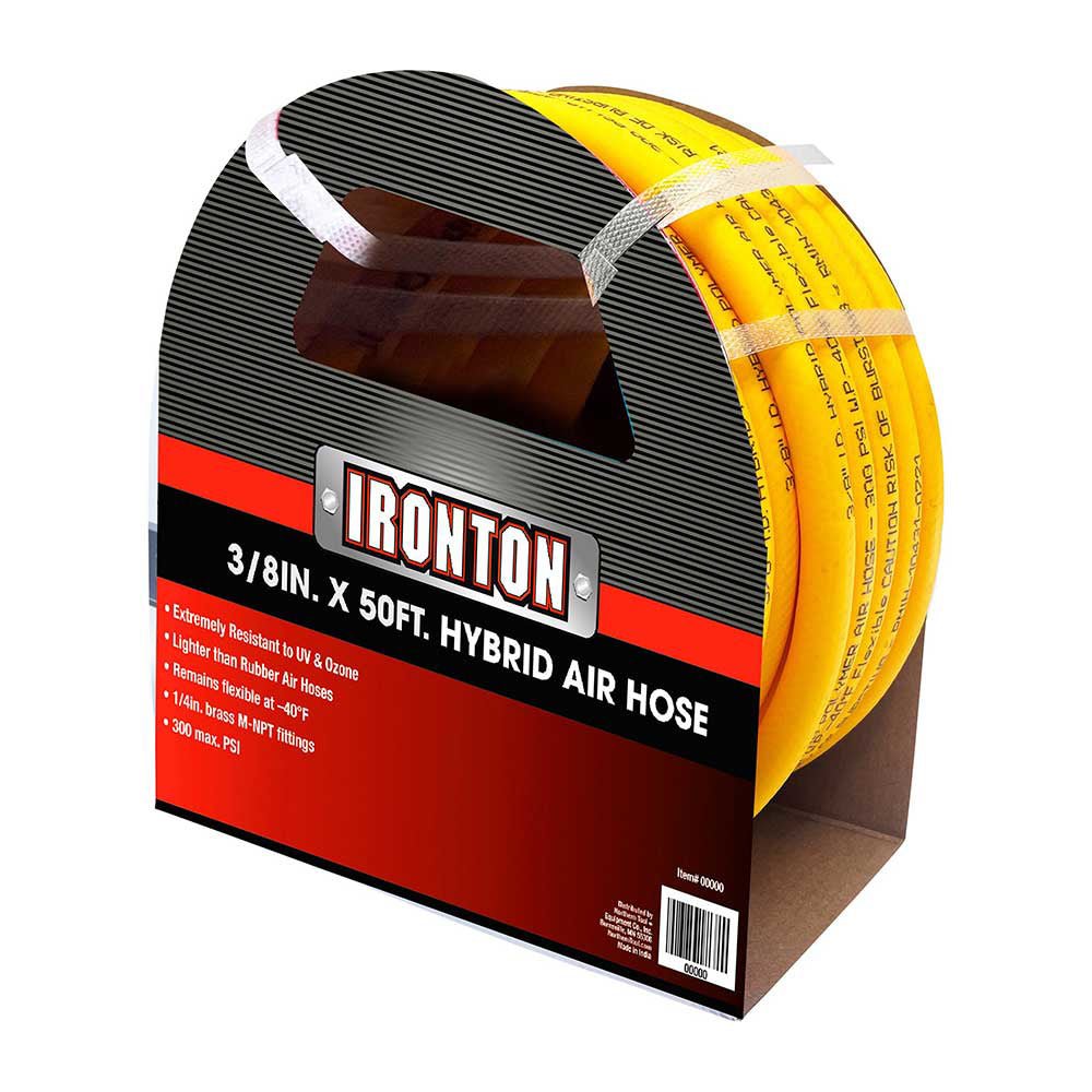 Ironton Air Hoses, Fittings, and Air Hose Reels