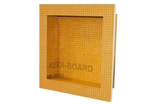 Rectangular shower niche with two compartments 16 x 20 x 4