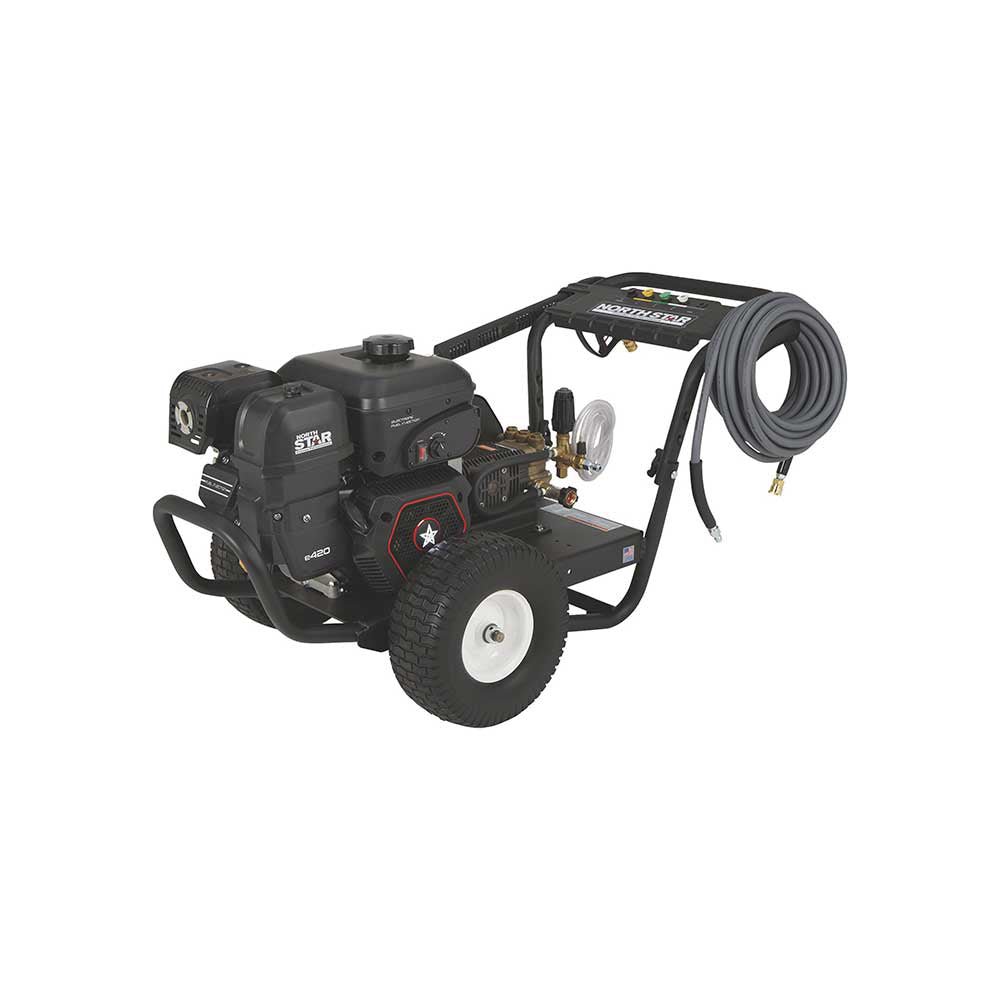 NorthStar Hot Water Commercial Pressure Washer Trailer with 2 Wands 4000  PSI 70 GPM NorthStar Engine 525-Gal Water Tank  Northern Tool