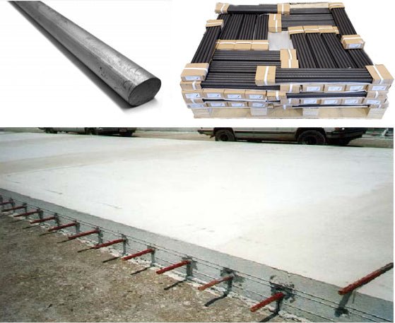 Smooth Dowel #4 1/2 x 24 - Rebar Concrete Products