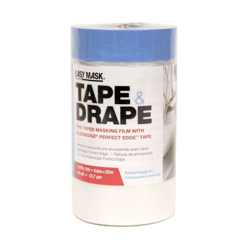 Pre-Taped Masking Film