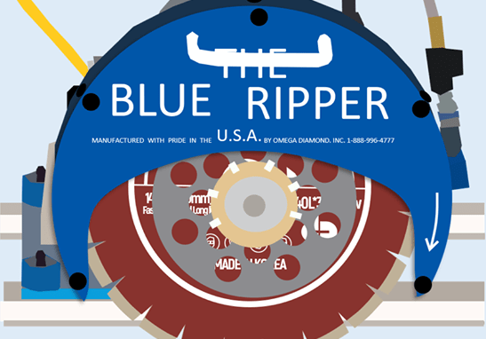 All About the Blue Ripper Rail Saw - Diamond Tool Store