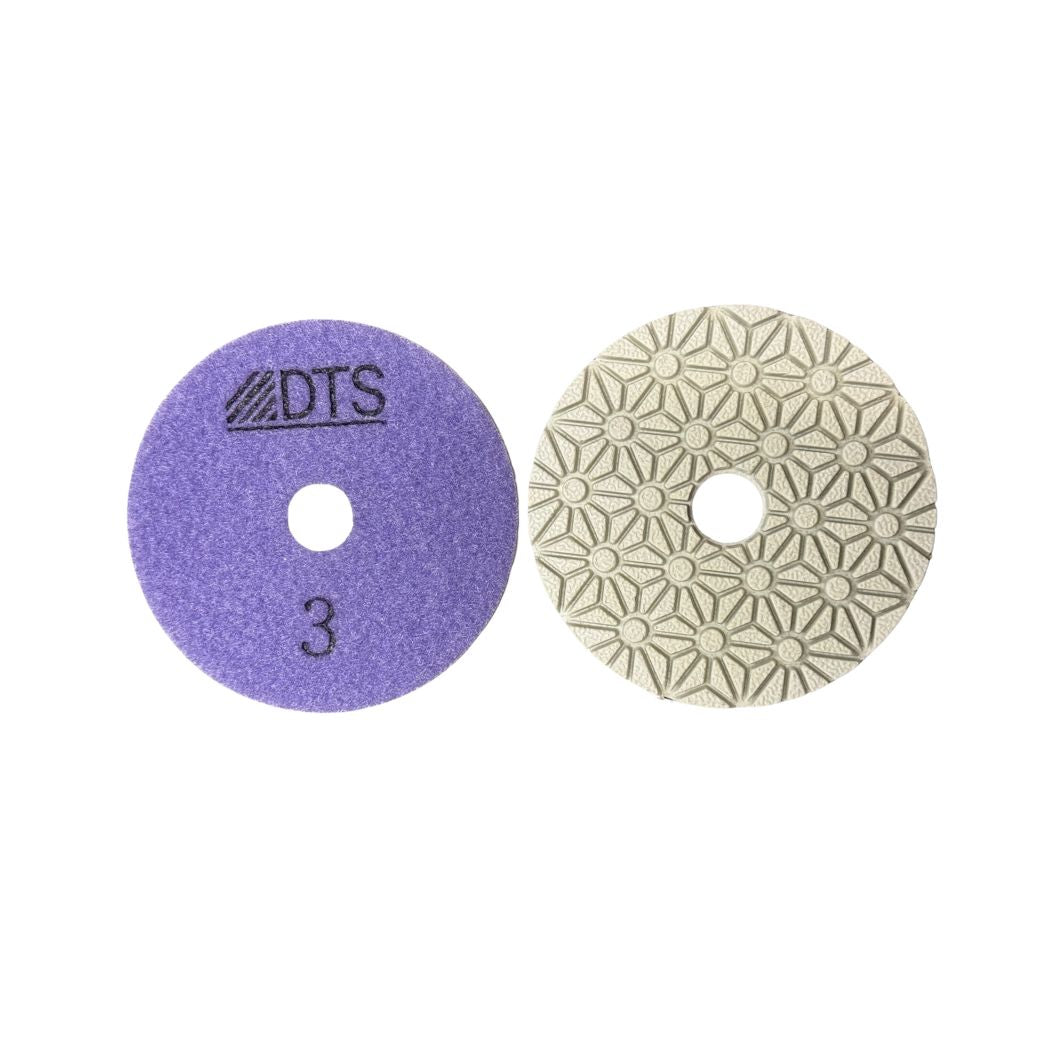 3 Step Flower Power Diamond Polishing Pads - Diamond Tool Store