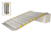 48" Wide Modular Ramp System with Straight End Handrails - Roll - A - Ramp