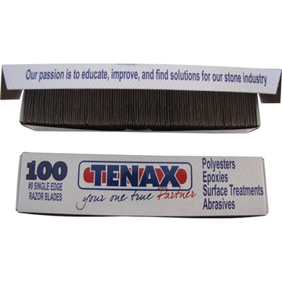 Tenax #9 Razor Blades - Box of 100