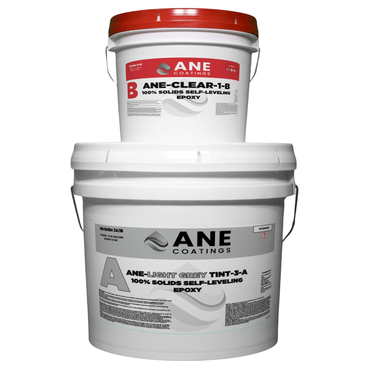 ANE PRE - TINTED SERIES 3 Gallon Self - Leveling Epoxy - ANE Coatings