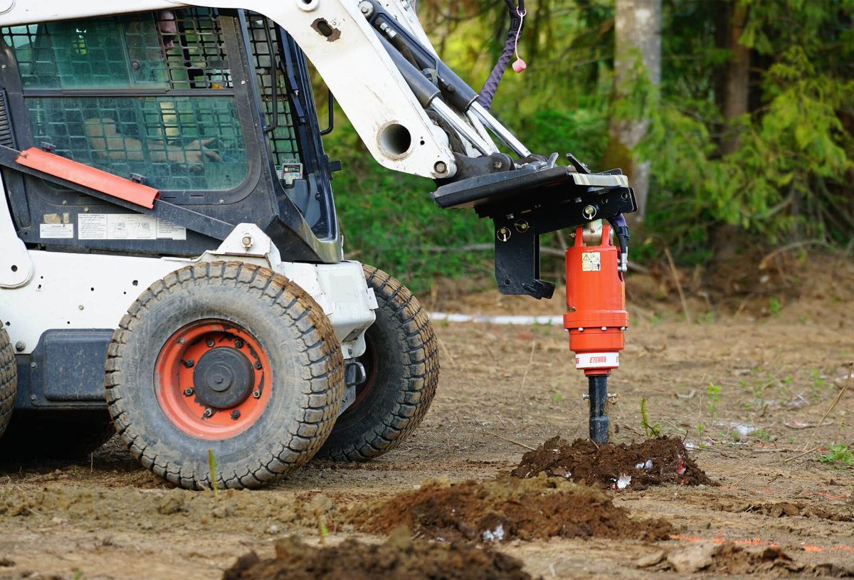 Auger Drive Attachment (Skid Steer) - Eterra