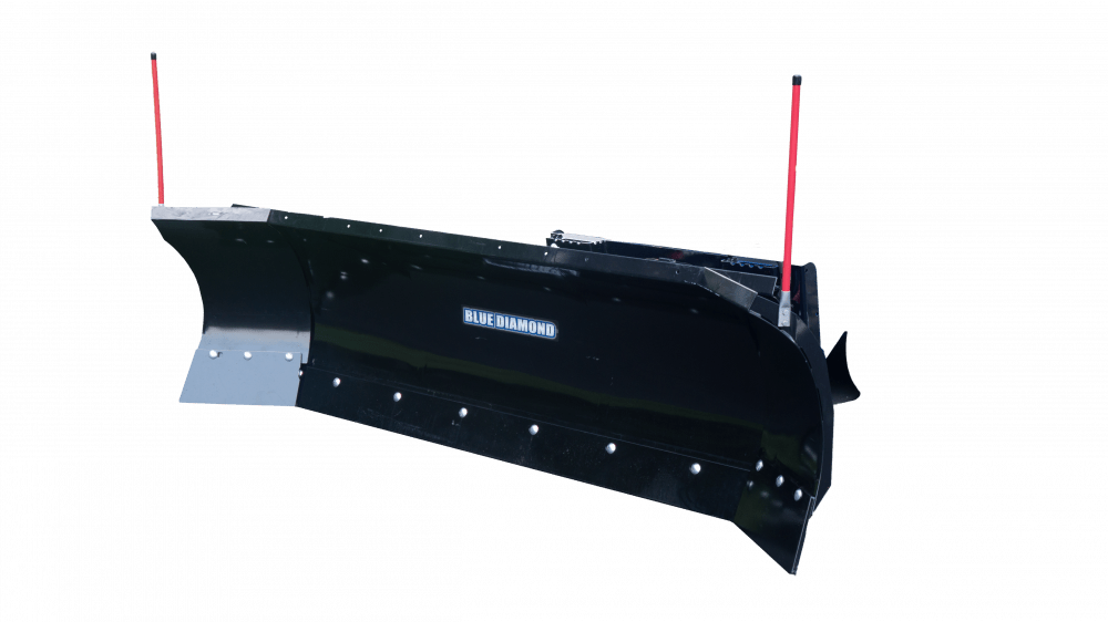 Blue Diamond® Skid Steer Autowing Snow Plow - Blue Diamond Attachments