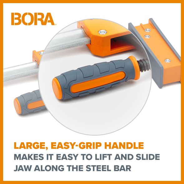 BORA 8pc Parallel Clamp Set - Bora