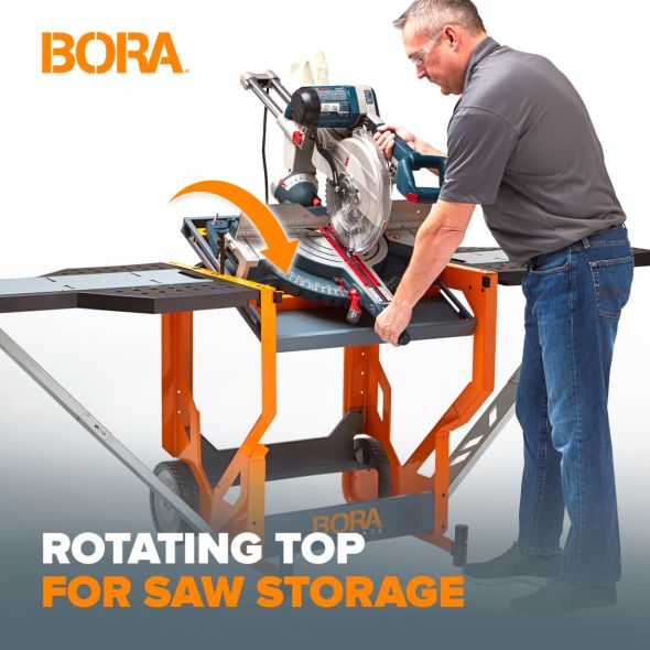 BORA Portacube STR Miter Saw Workstation - Bora