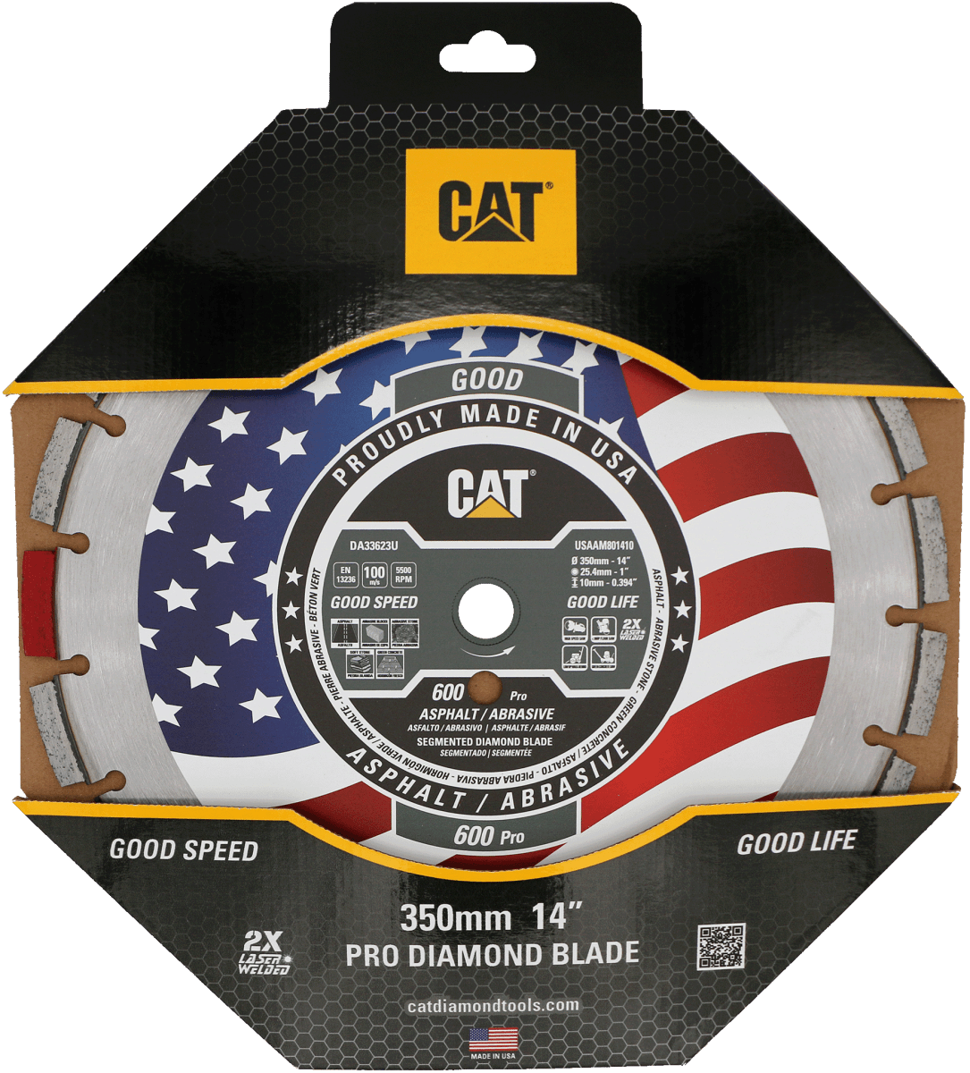 Cat® 600 Pro Diamond Blade for Abrasive Materials - Cat Diamond Tools