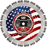 Cat 800 Expert Diamond Blade for Hard Materials - 12mm Segment - Cat Diamond Tools