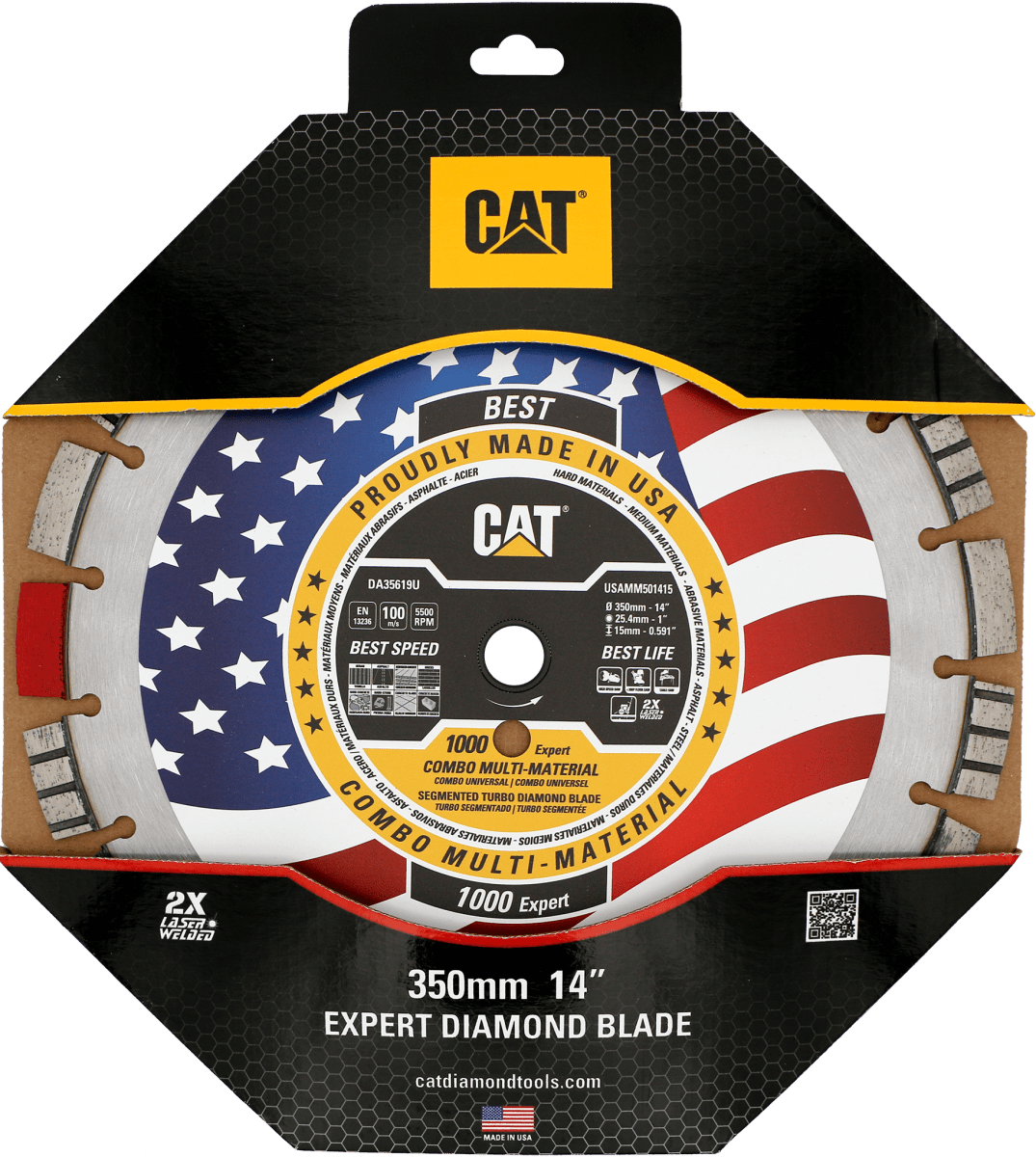 Caterpillar 1000 Expert Multi Materials Diamond Blade - Cat Diamond Tools