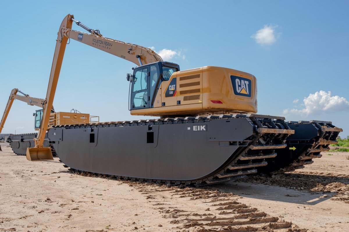 Caterpillar 2019 Long Reach Pontoon Excavator - 3505 Hours - EIK Solutions