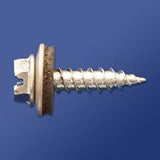 DAGGER - ZIP ULTRA SHARP POINT SCREWS - SLOTTED HEX WASHER HEAD WITH BONDED WASHER(ZINC) - Daggerz