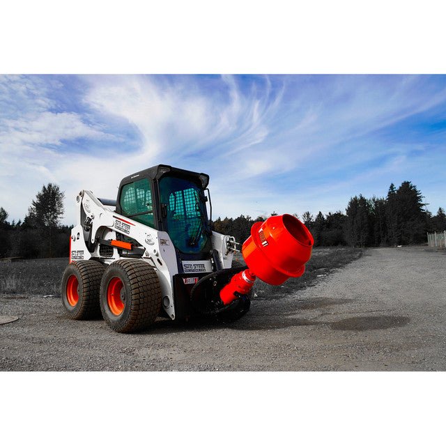 Eterra Skid Steer Auger and Concrete Mixer Attachment - Eterra