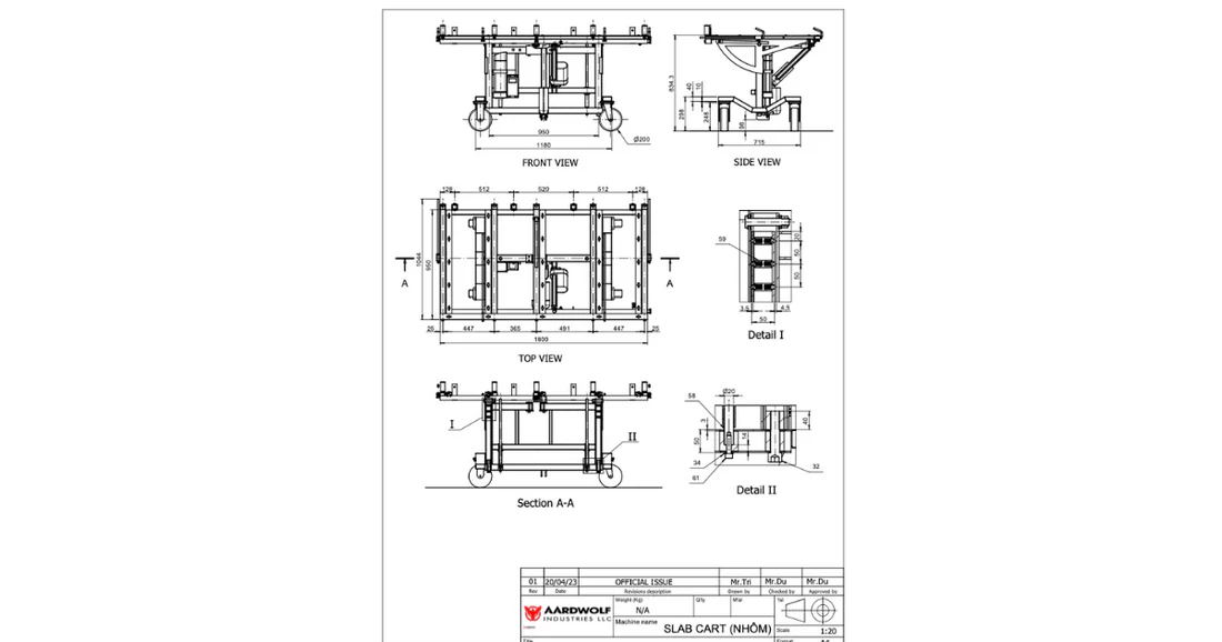 Kitchen Installation Cart - Pro version - Aardwolf