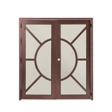 Kronos Double Door Entry Door - Custom Iron Door Pros