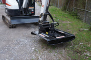 Mini Excavator Brush Cutter – Heavy Duty - Blue Diamond Attachments