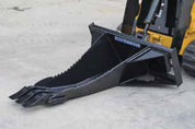 Mini Skid Steer Stump Bucket - Blue Diamond Attachments