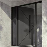 Morpheus Metal Pivot Door - Custom Iron Door Pros