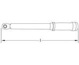 Non Sparking Torque Wrench - 1/2" Drive - CS Unitec