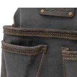 OX Pro 4-Pocket Roofer's Pouch | Oil Tanned Leather - Ox Tools