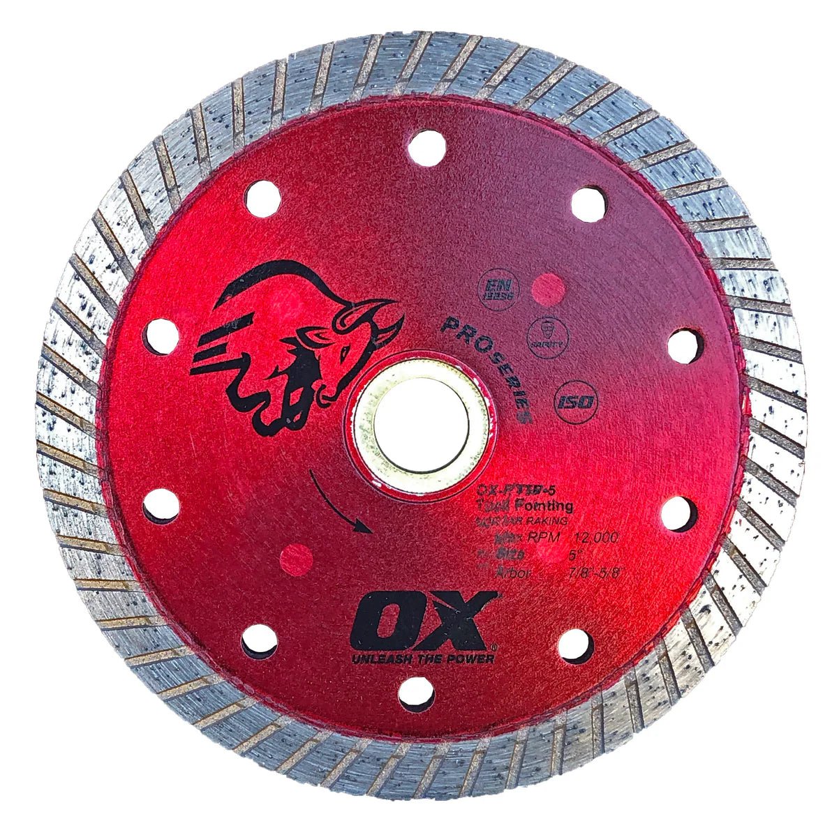 OX Pro Sandwich Double Turbo Tuck Pointing Diamond Blade | 4.5" / 114mm - Ox Tools