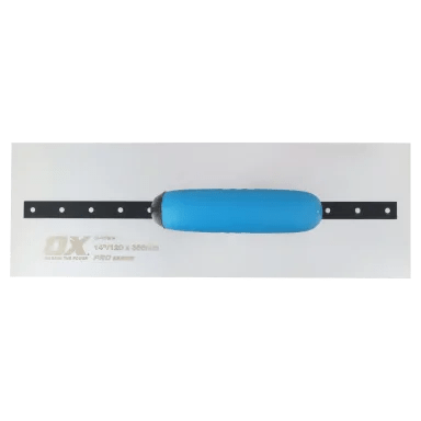 Ox Pro Stainless Steel Square Finish Trowel | Ox Grip OX - P018814