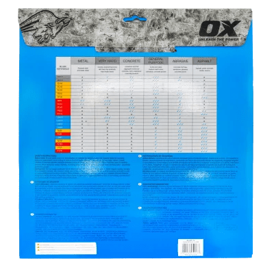 OX Ultimate Porcelain Tile Diamond Blade | Bore: 1" - 20mm OX - UPT - 12