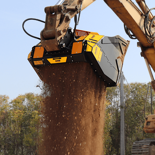 PADDING BUCKETS MB-HDS523 - MB Crusher