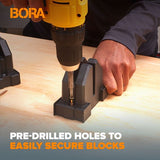 Parallel Clamp Blocks 4-Pack - Bora