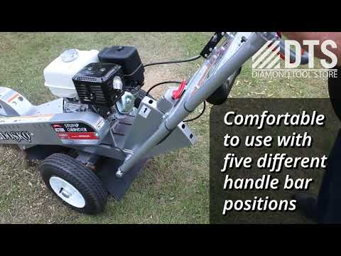 Dosko Swivel Stump Grinder | 13 HP Walk-Behind | Honda GX390