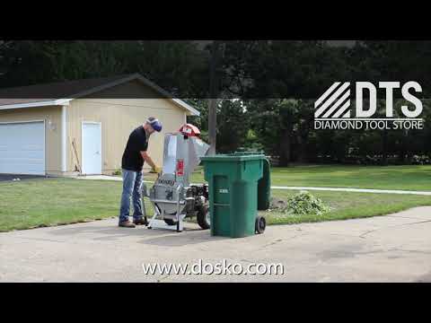 Dosko Brush Chipper | 4 In. | Honda GX390