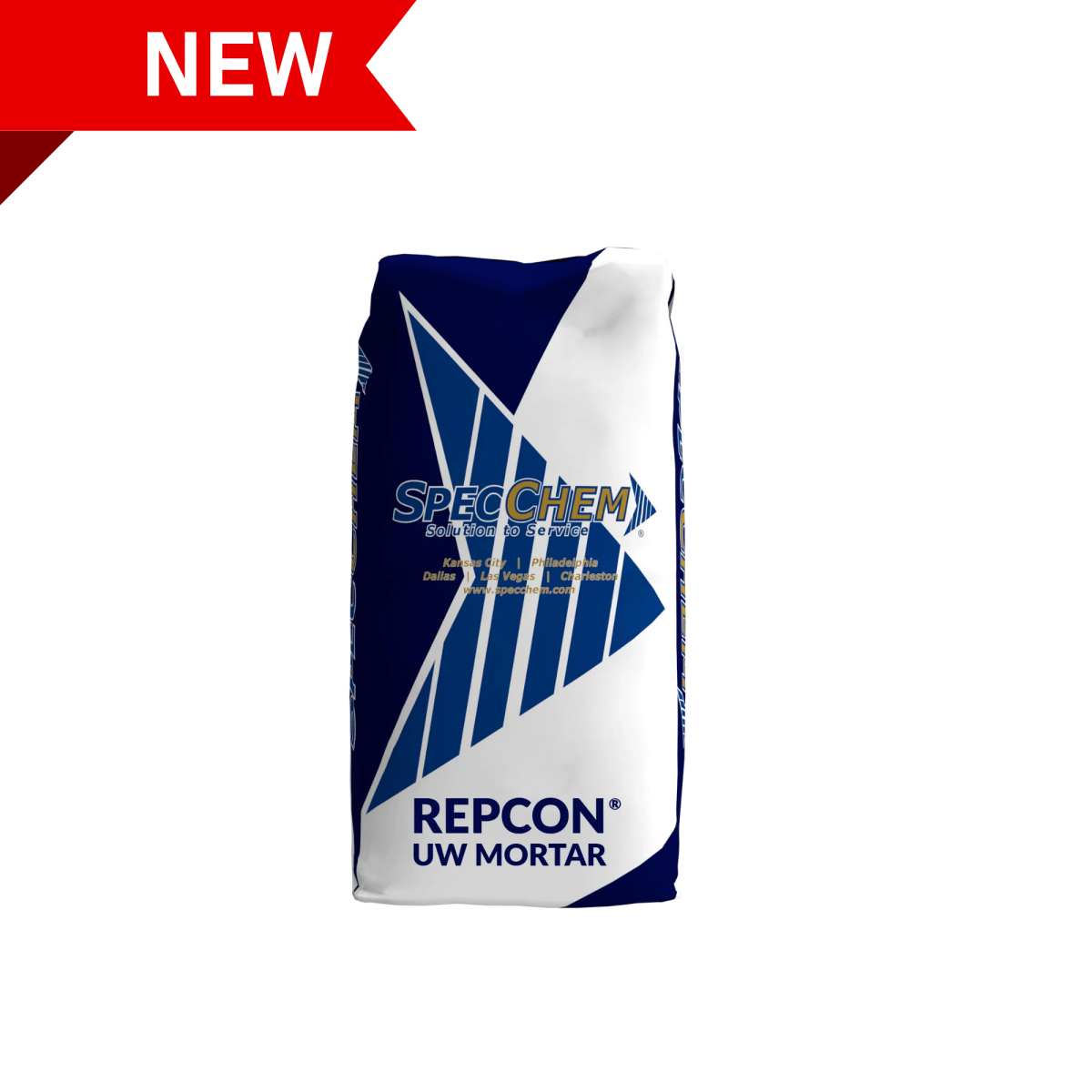 RepCon® UW Mortar Fiber - Reinforced Underwater Hand Pack Repair Mortar - SpecChem