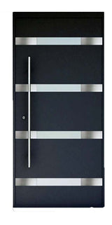 Rhea Pivot Door - Custom Iron Door Pros