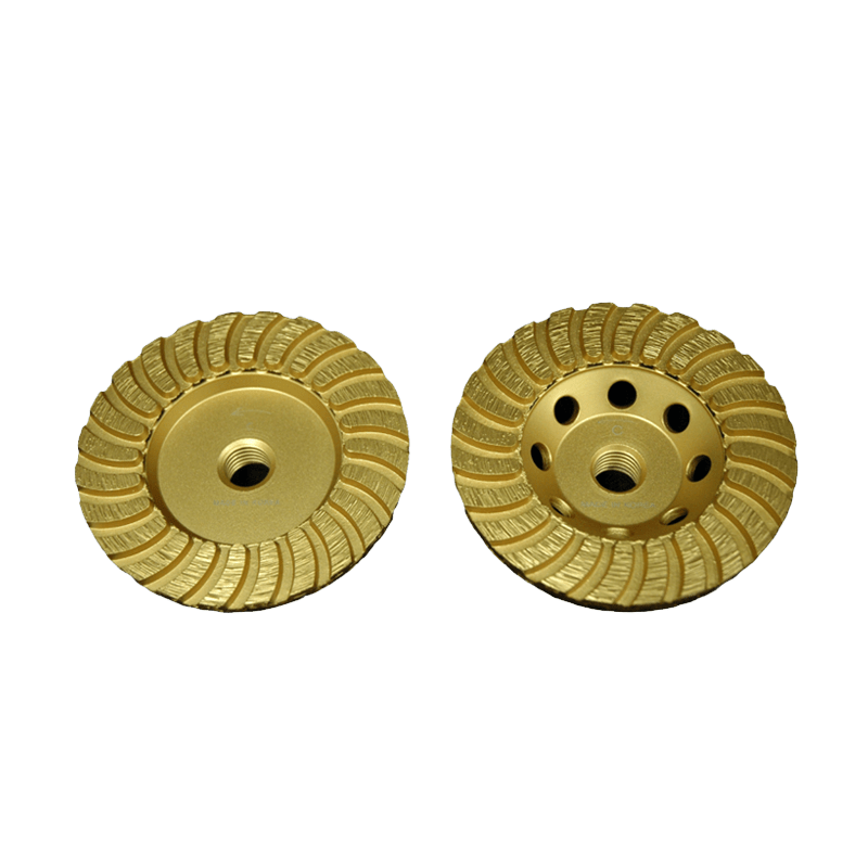 Segmented Cup Wheels ( Gold Cup Wheels ) - Diamond Tool Store