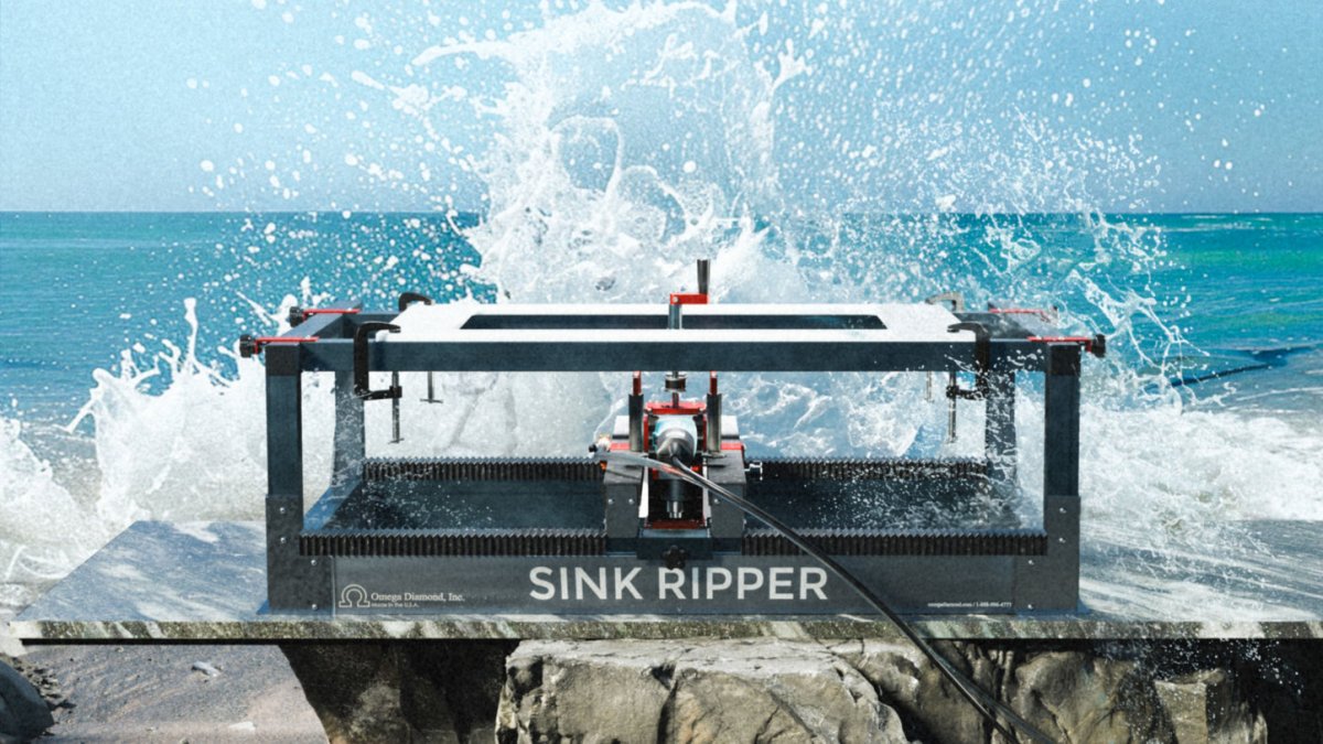 Sink Ripper Manual Stone Router 077 - 057