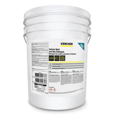 Vehicle Wash and Wax Detergent - 5 Gallon - Karcher