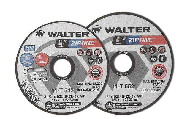 ZIP ONE Cut - Off Wheel - Pack of 25 - Walter Surface Technologies