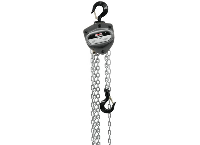 1-Ton Hand Chain Hoist with 10' Lift & Overload Protection | L-100-100WO-10 - Diamond Tool Store