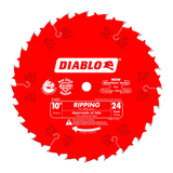 10 in. x 24 Tooth Ripping Saw Blade - 8 per Order - Diamond Tool Store