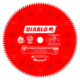 12 in. x 100 Tooth Ultimate Polished Finish Saw Blade - 4 per Order - Diamond Tool Store