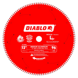 12 in. X 96 Tooth Medium Aluminum Saw Blade - 4 per Order Diablo Tools