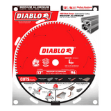 12 in. X 96 Tooth Medium Aluminum Saw Blade - 4 per Order Diablo Tools