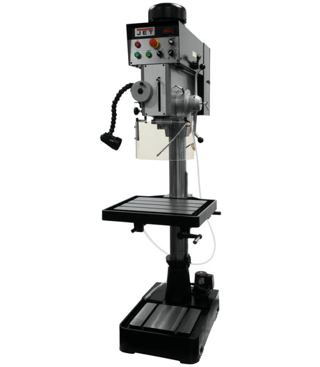 20" EVS Geared Head Drill Press With Tapping & Power Downfeed - 230V Jet