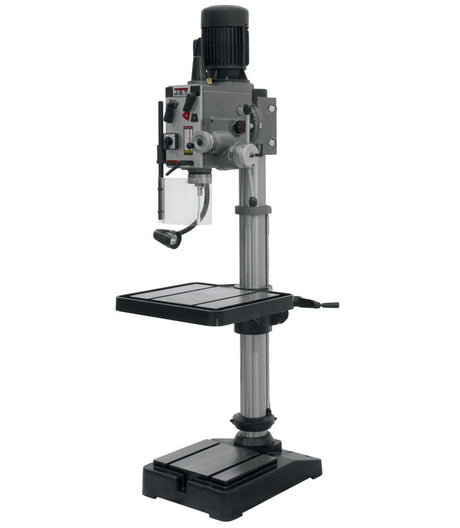 20" Geared Head Drill Press with Power Downfeed - 230V | GHD-20PF Jet