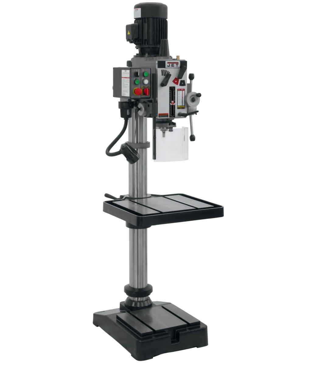 20" Geared Head Tapping Drill Press with Power Downfeed - 230V | GHD-20PFT - Diamond Tool Store