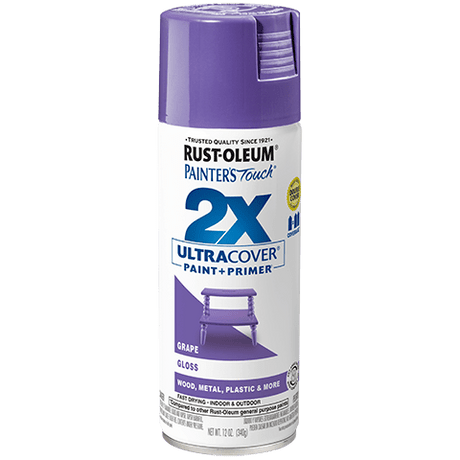 2x Ultra Cover Gloss Spray Paint - 12oz (6 Count) - Rust-Oleum